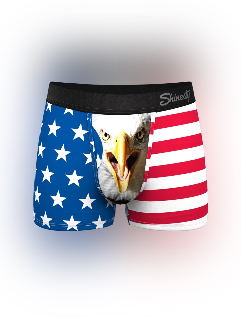 Shinesty The Mascot - American Flag Ball Hammock® Pouch Trunks Underwear